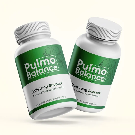 Pulmo Balance bottles with the two digital bonus guides
